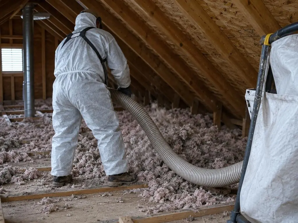 Insulation Removal in Des Moines, IA