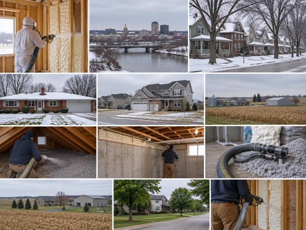 Wall Insulation in Des Moines, IA